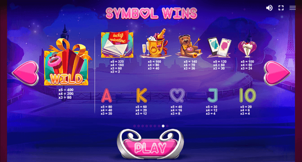 Lucky Valentine Symbols & Payouts IndiaCasinos