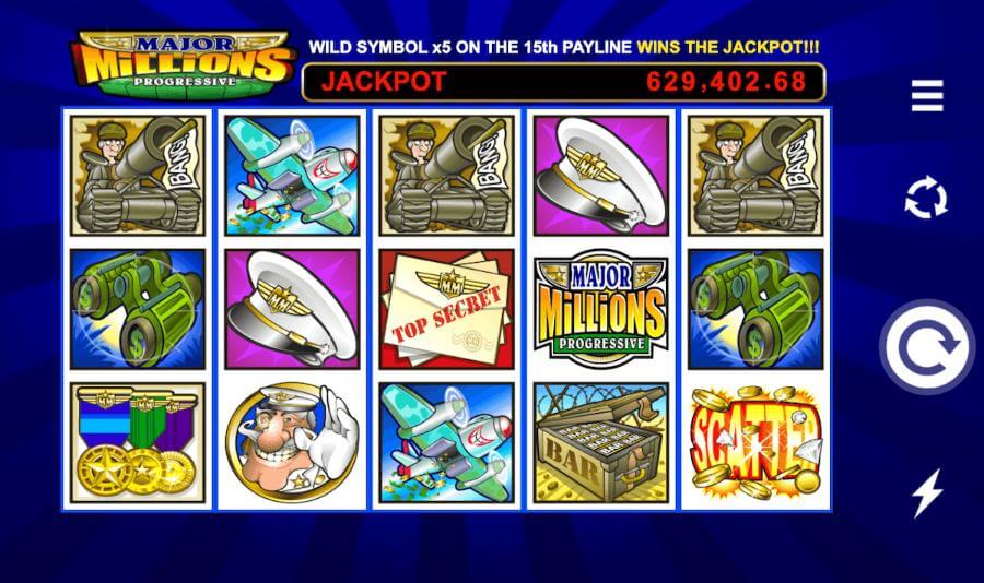 Major Millions slot India