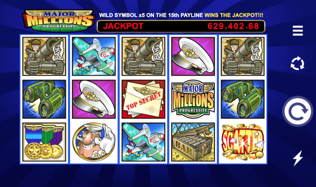 major million slot india