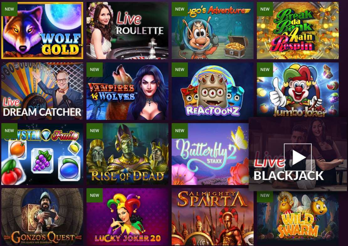 Malina casino India games Malina casino real money games