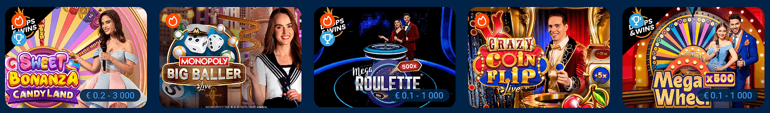 mostbet game shows