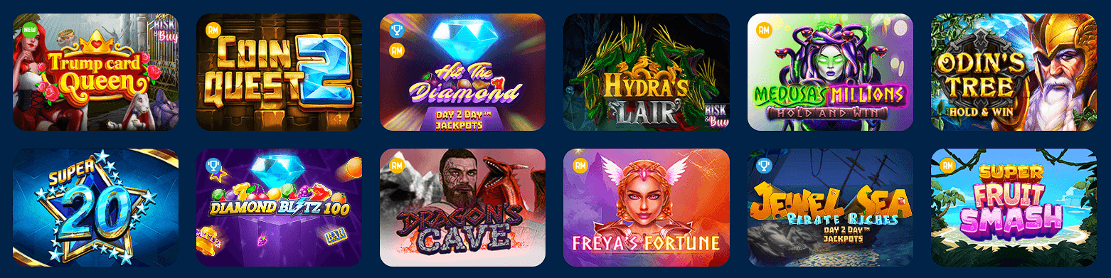 Popular slots at Mostbet