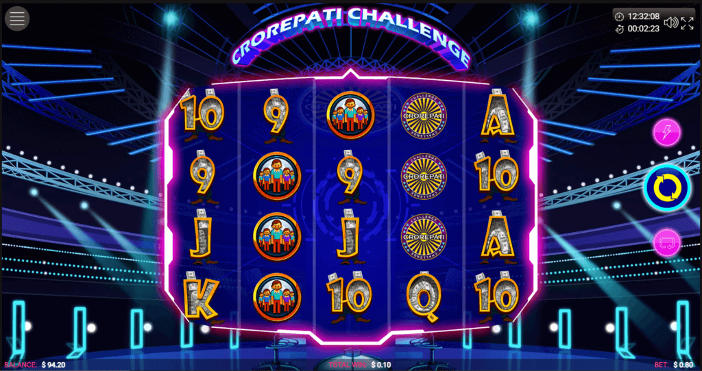 crorepati challenge slot india