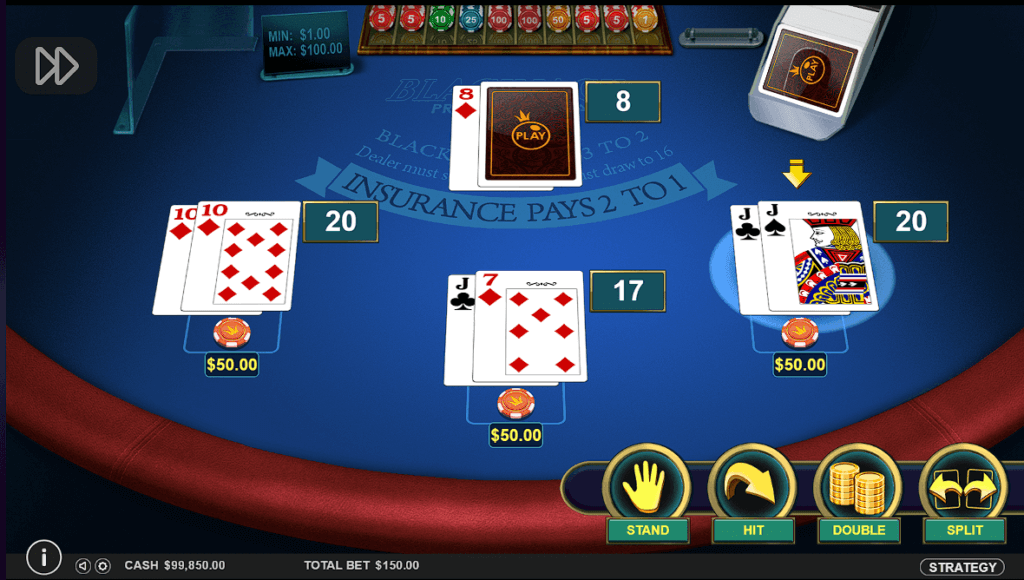 multihand blackjack online free