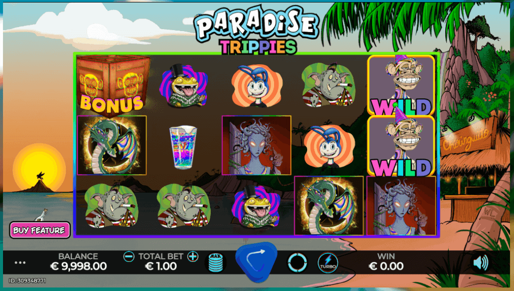 paradise trippies slot caleta india