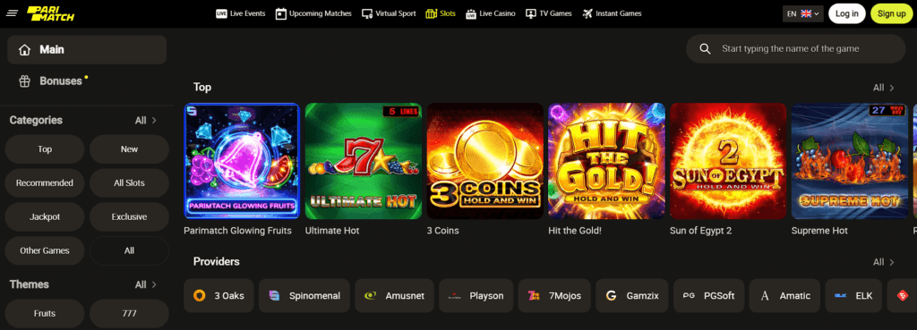 parimatch best payout casino india