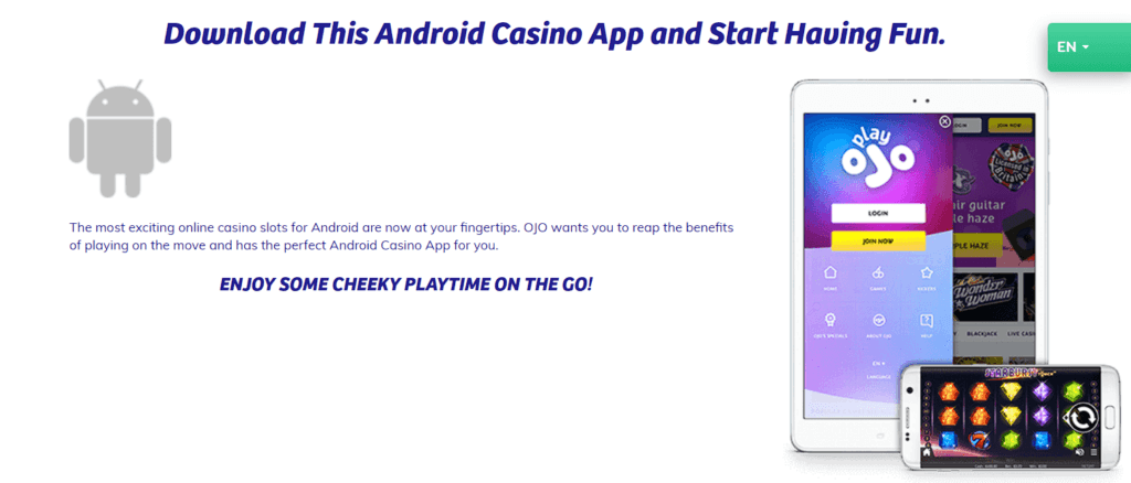 playojo mobile app