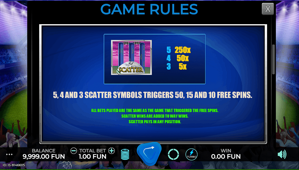 scatters and free spins