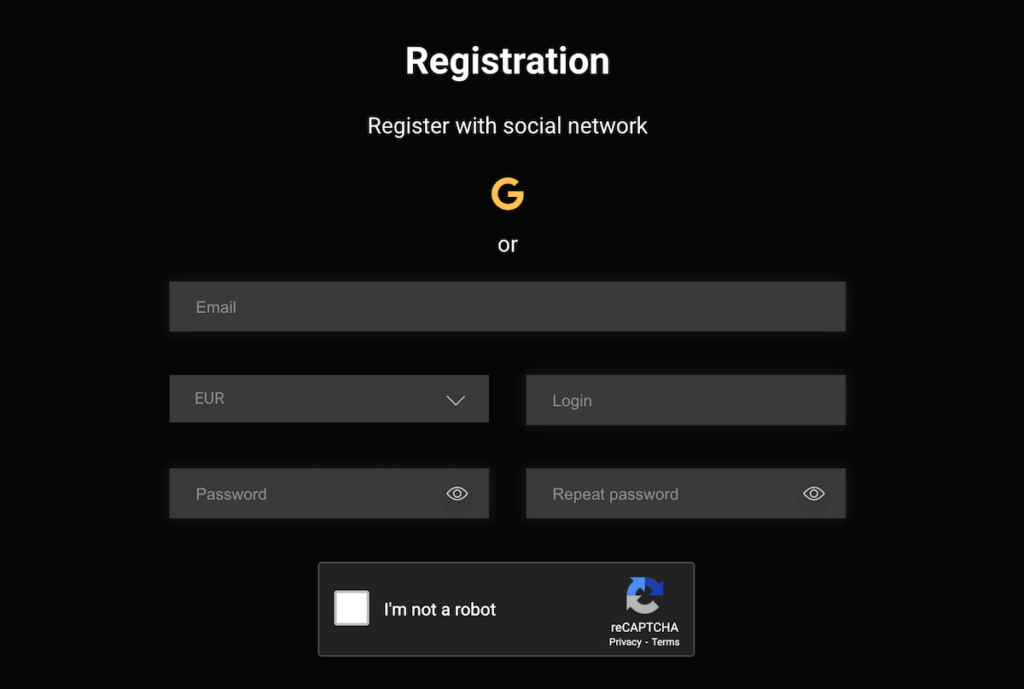 registration with captainsbet india