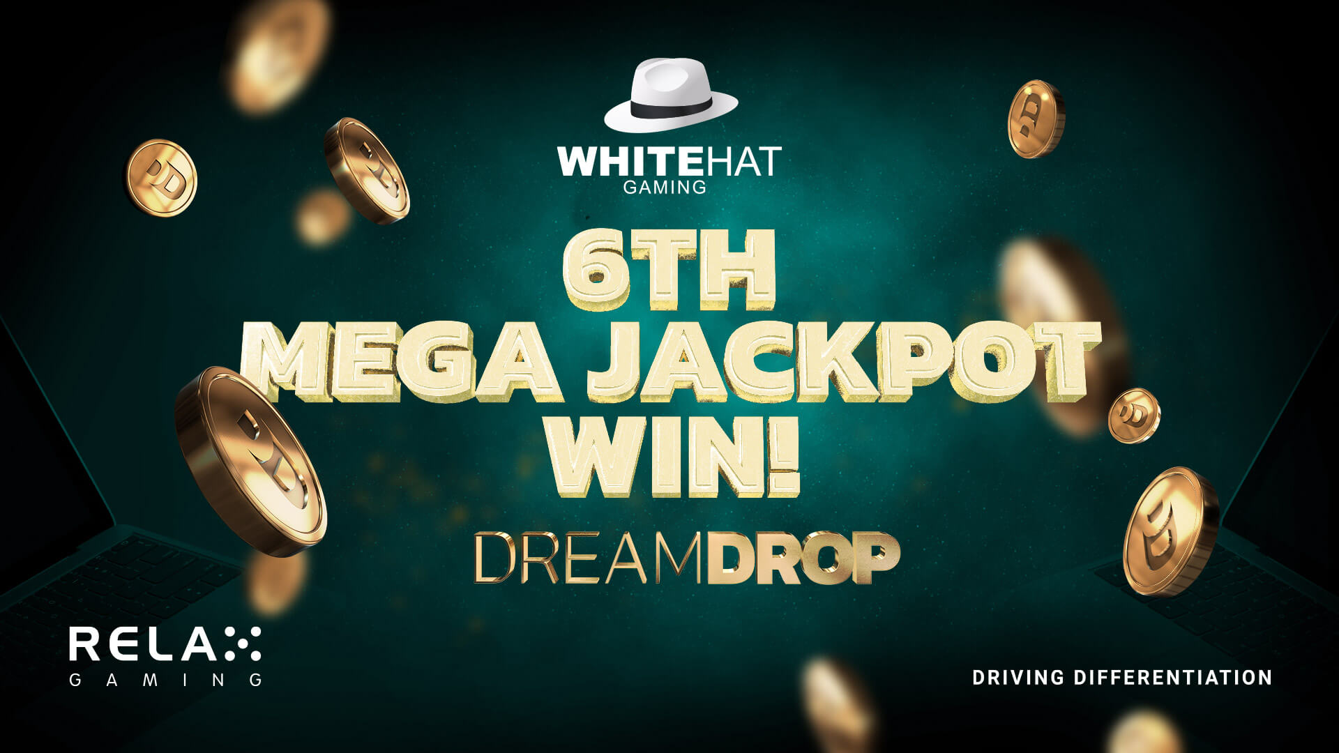 Relax Gaming Dream Drop Pays Sixth Mega Jackpot