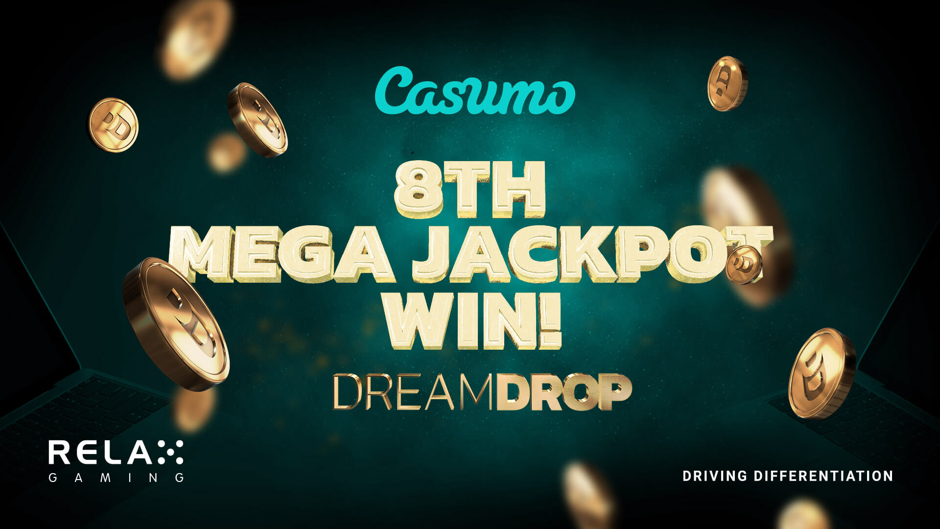 Relax Gaming Pays Out 8th Dream Drop Jackpot