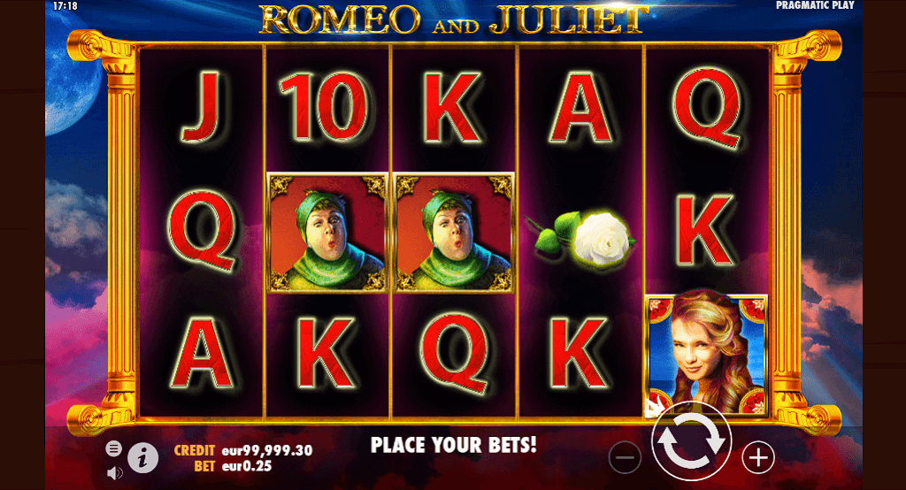 romeo and juliet slot