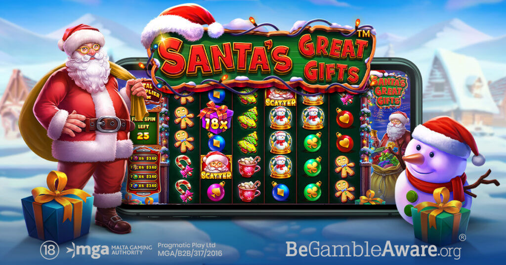 santa's great gifts review by pragmatic play