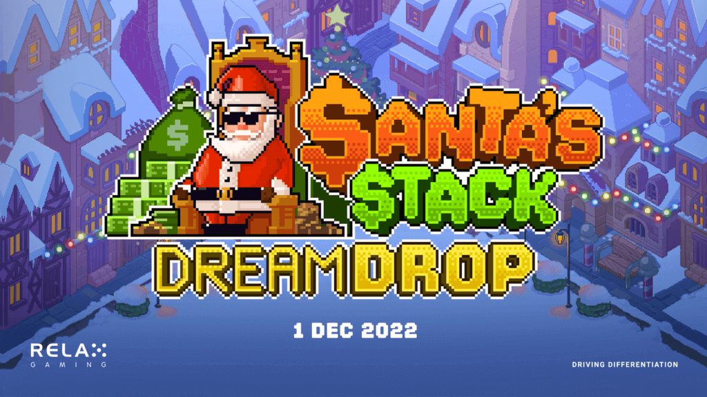 santas stack dream drop jackpot slot