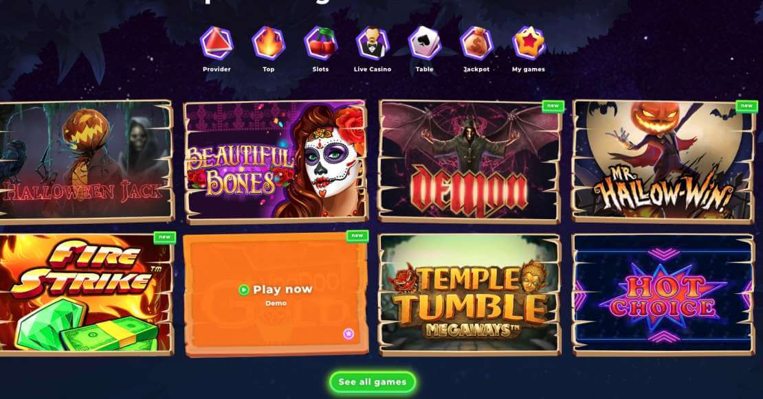 Wazamba casino India 