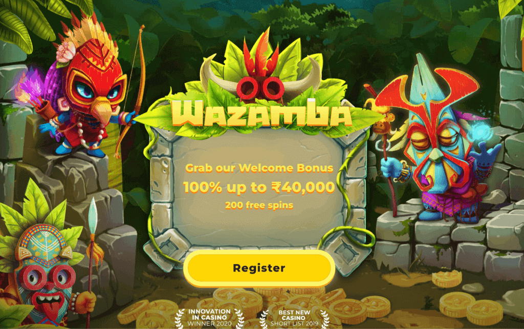 wazamba casino welcome bonus