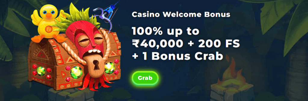 non sticky welcome bonus wazamba india