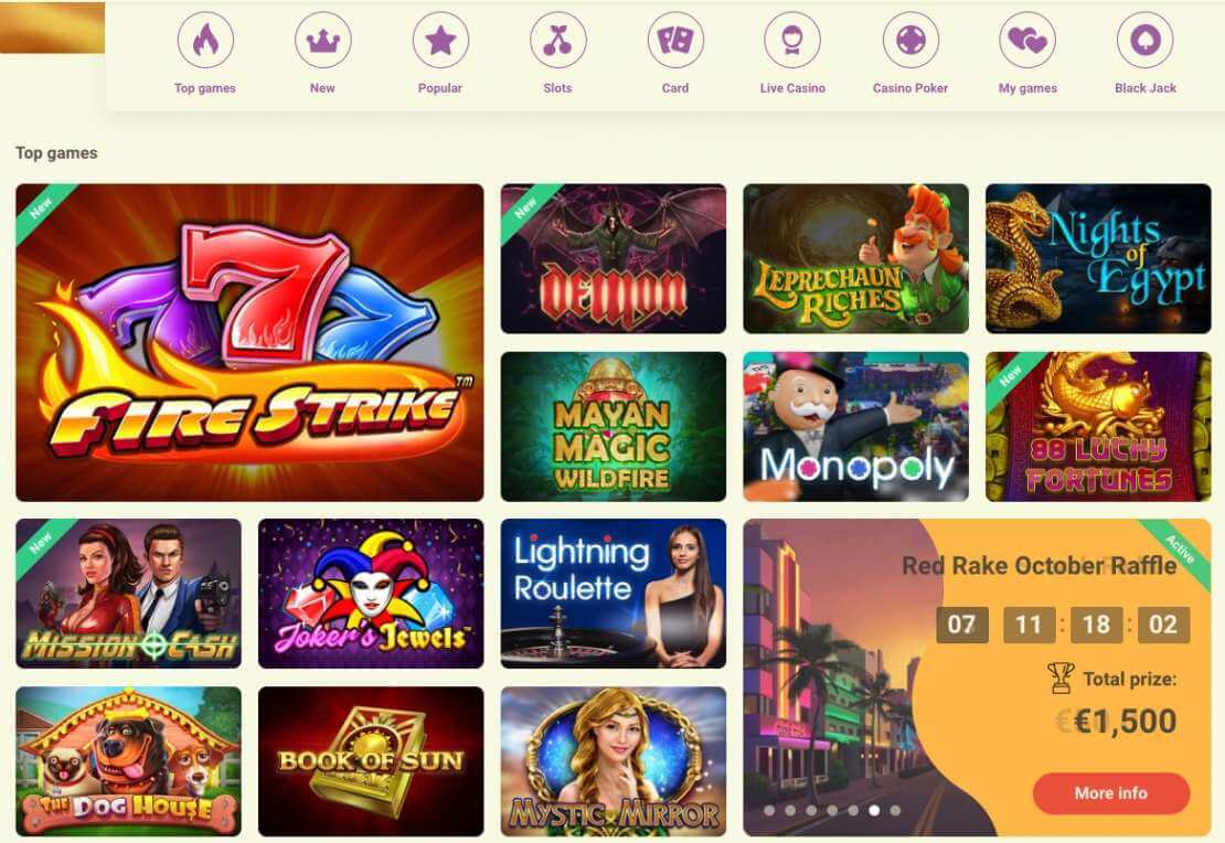 YoYo online casino games