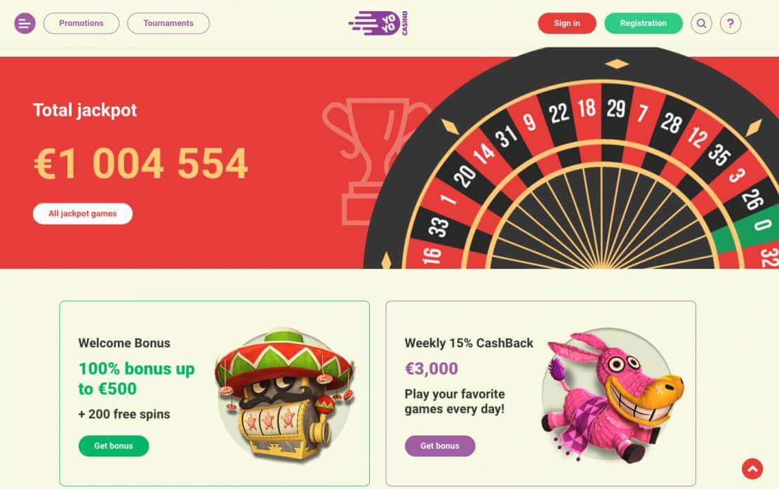 yoyo casino review YoYo casino bonus